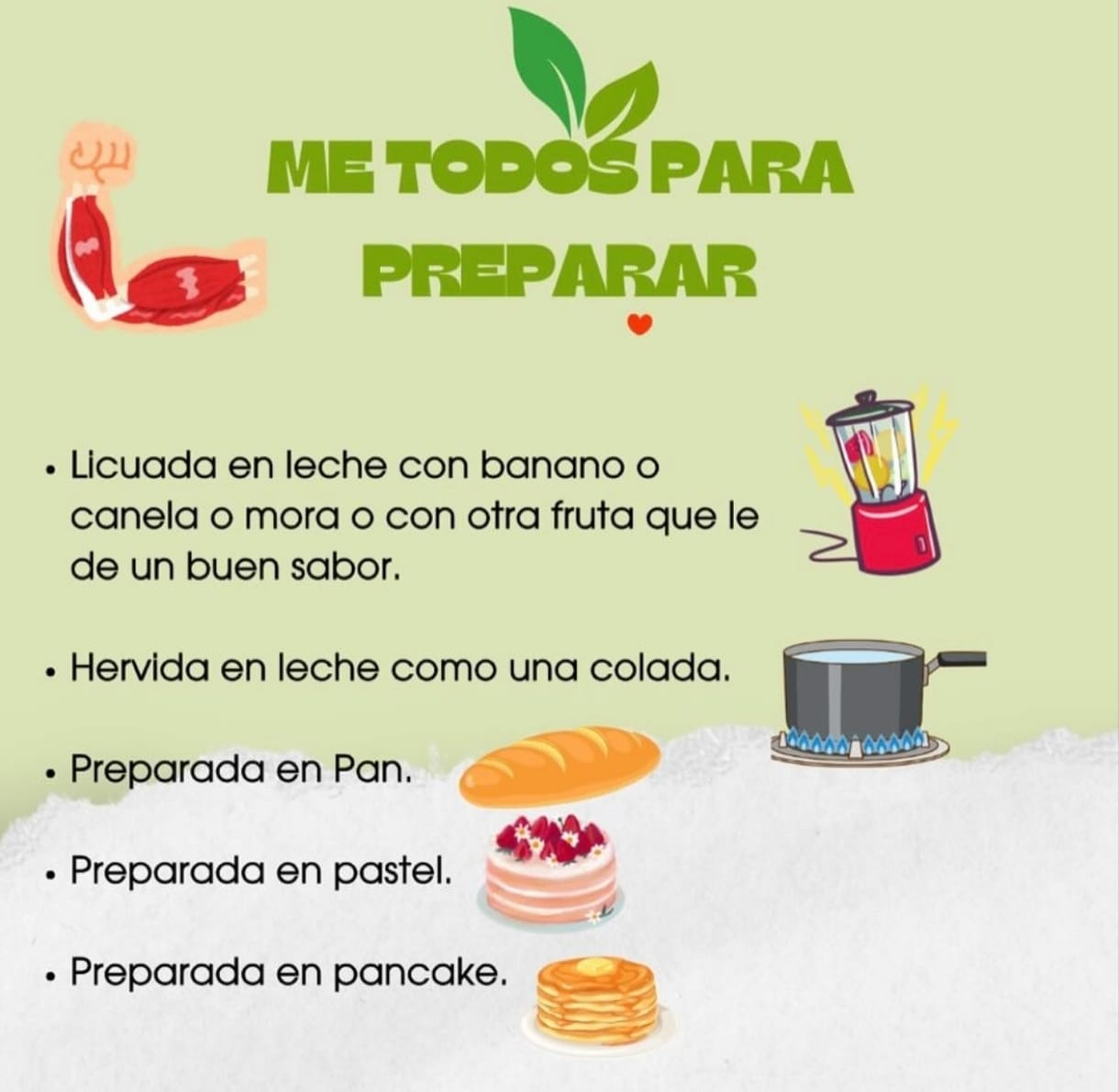 Métodos para preparar la proteína